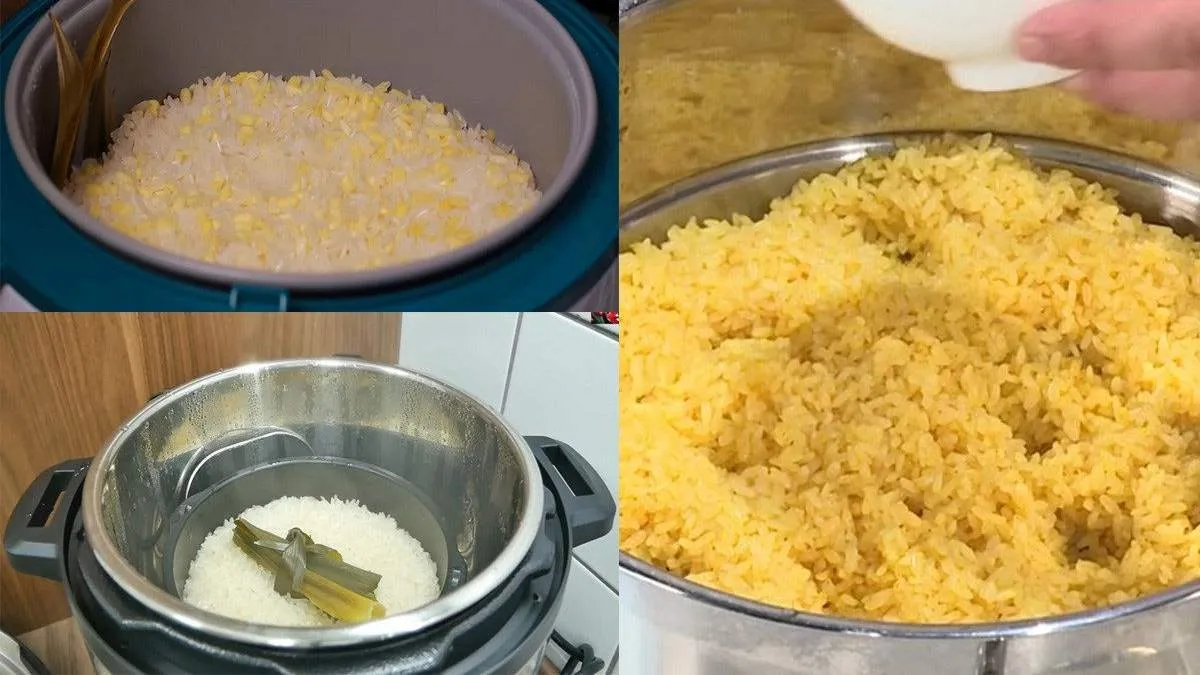 Nồi xôi nấu bằng nồi cơm điện không ngâm nếp cho hạt ráo, mềm