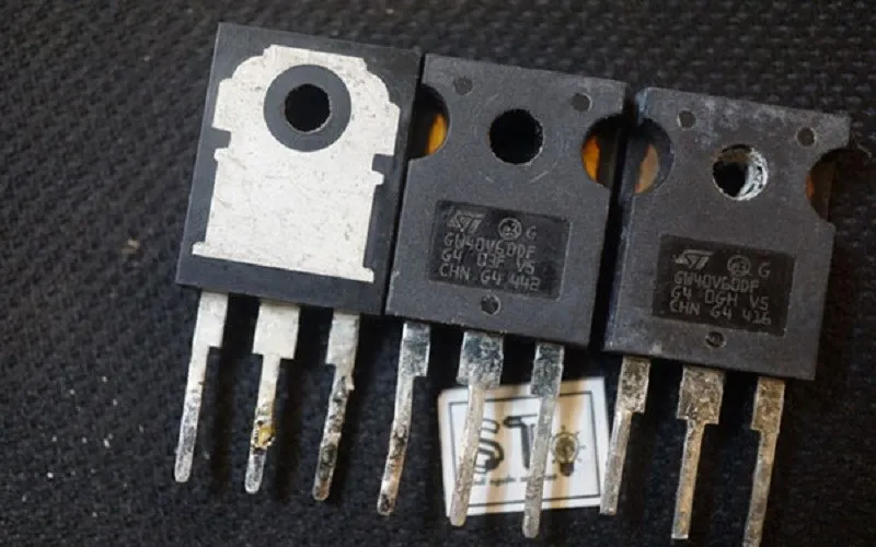 Bếp từ không lên nguồn thì bạn nên kiểm tra sò công suất IGBT