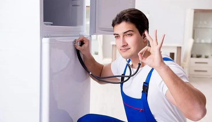 Kỹ thuật viên sửa tủ lạnh
