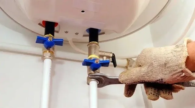 Sự cố van 1 chiều bình nóng lạnh