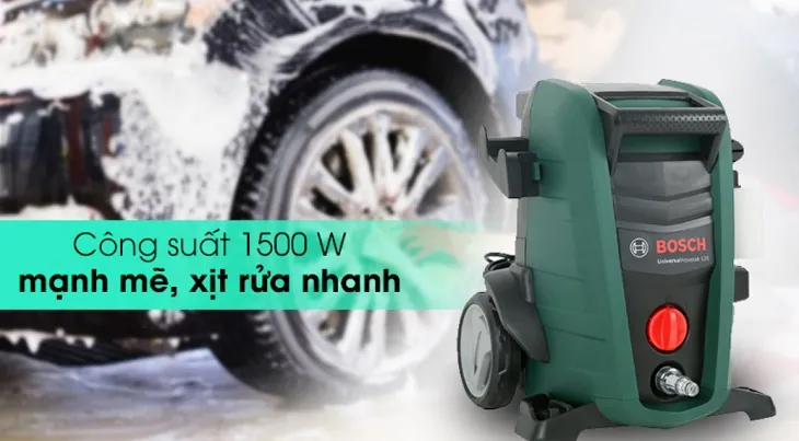 Chọn máy rửa xe qua công suất