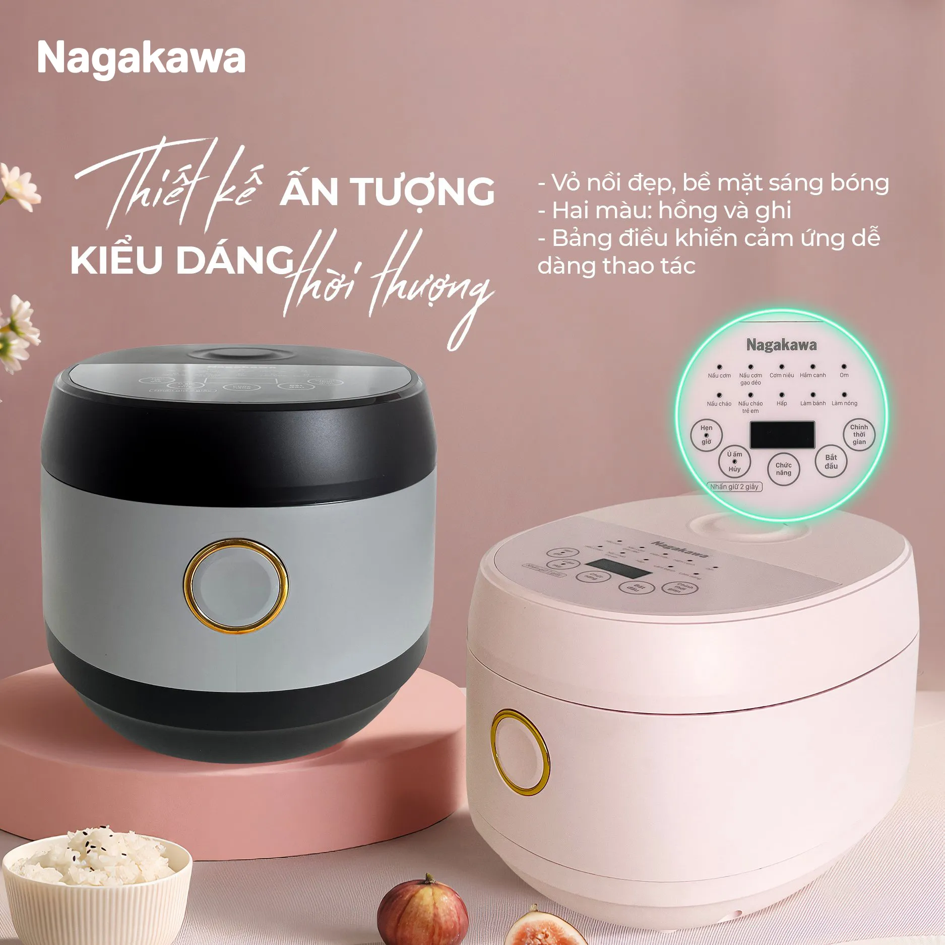 Hình ảnh lòng nồi dạng niêu đặc trưng của mẫu sản phẩm NAG0142