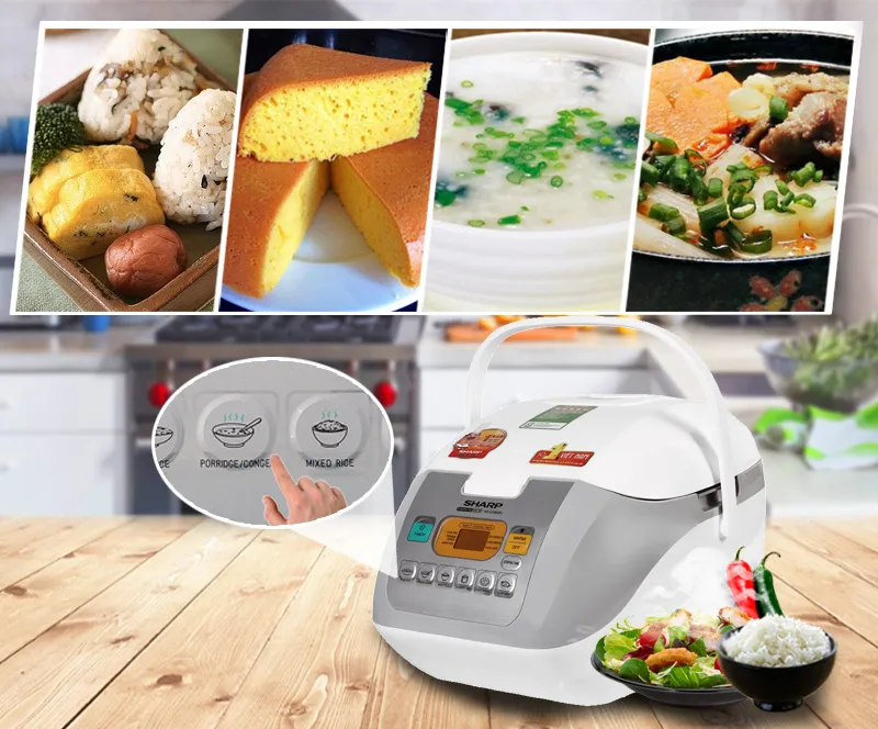 7 chức năng nấu tự động tiện dụng