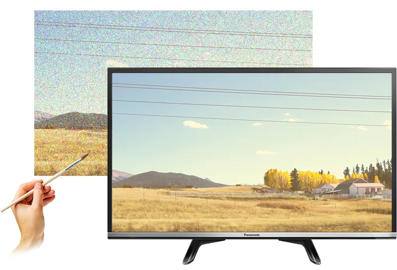 Công nghệ khử nhiễu Dot Noise Reduction giúp hình ảnh mượt mà hơn