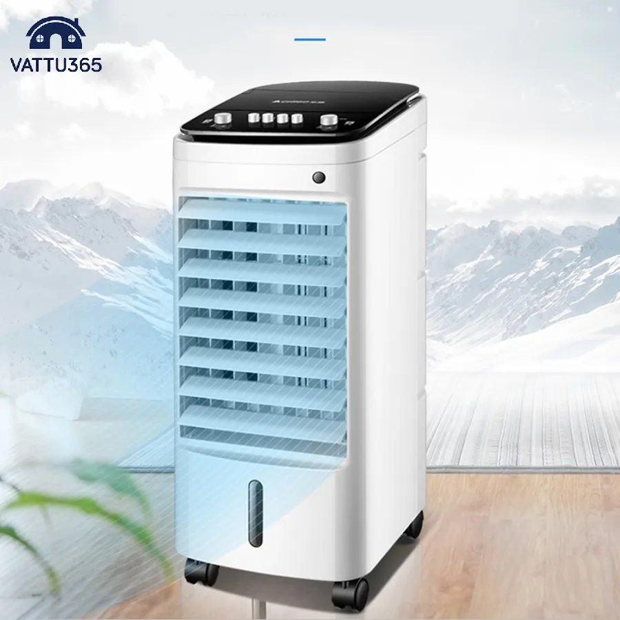 Quạt hơi nước (quạt đá) giúp làm mát sâu trong mùa hè