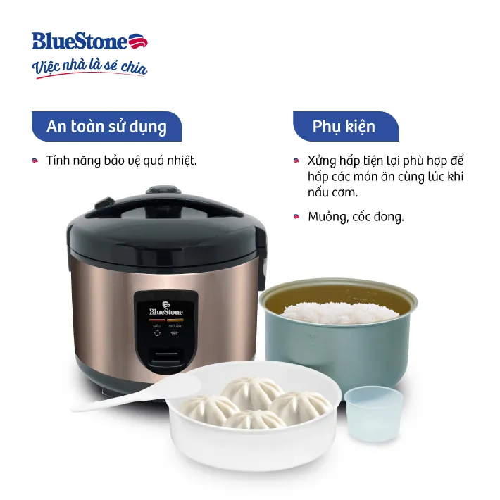 Bảng điều khiển cơ học đơn giản, dễ dàng thao tác cho cả người già và trẻ nhỏ