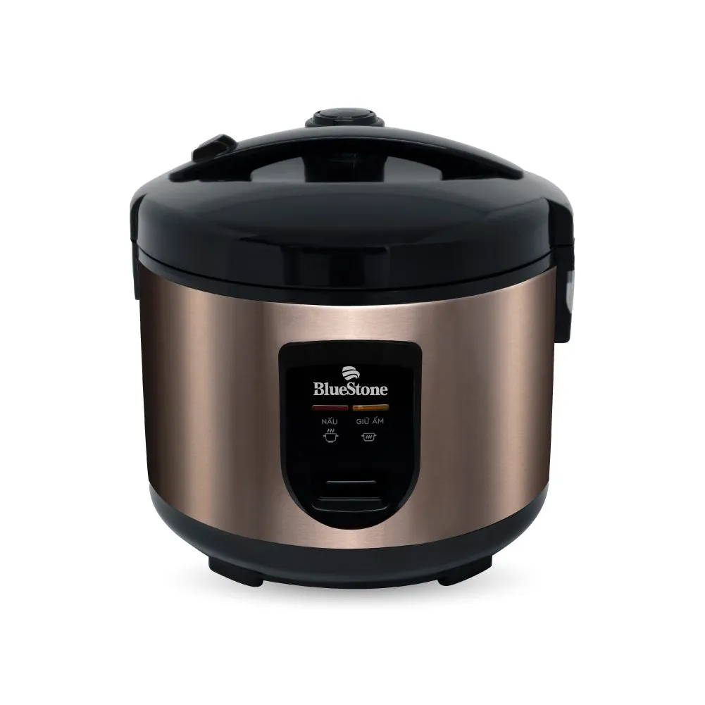 Nồi cơm điện BlueStone RCB-5520 thiết kế trang nhã với sắc vàng đồng sang trọng
