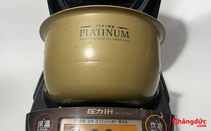 Ruột nồi của các nồi cơm điện nội địa Nhật đều là hàng chất lượng