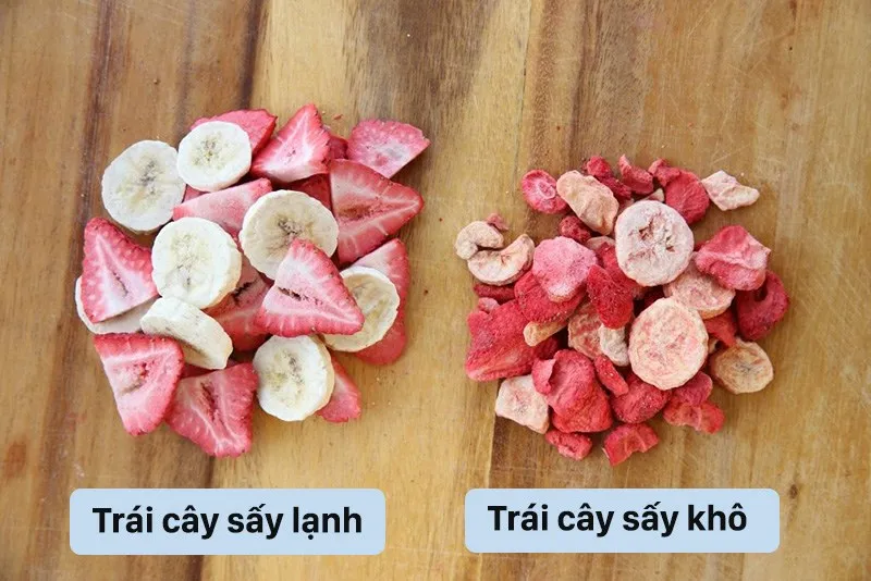 Phân biệt sấy lạnh và sấy nóng