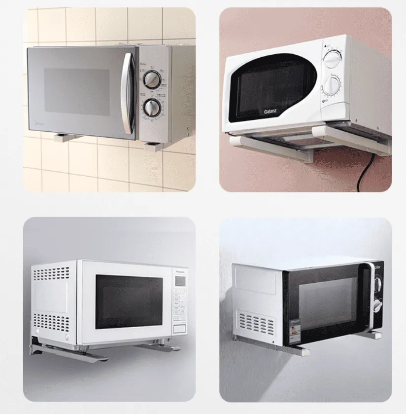 Kệ có thể gấp gọn khi không sử dụng, tiết kiệm không gian