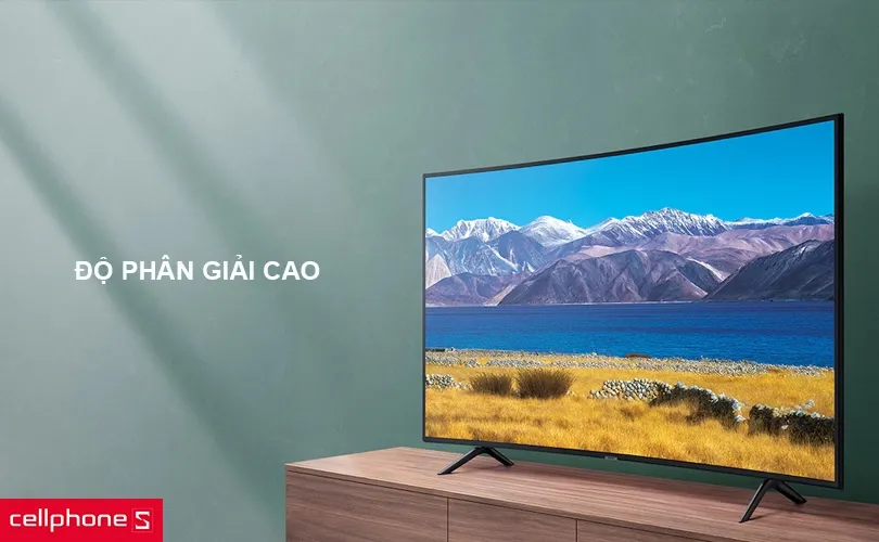 Smart Tivi màn hình cong Samsung 4K 55 inch 55TU8300