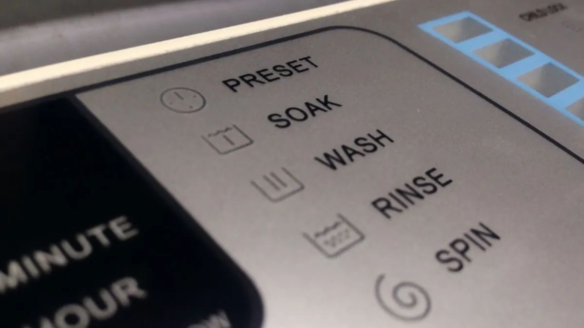 Soak trong máy giặt là gì?