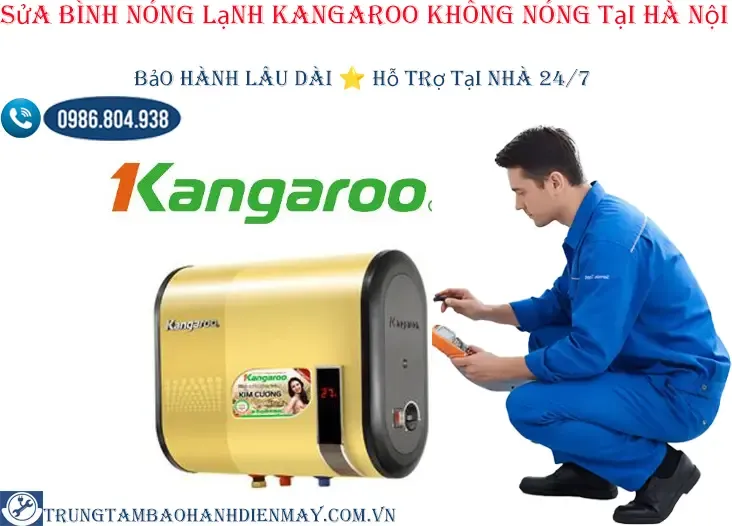 Nguyên nhân khiến máy nước nóng Kangaroo không ra nước nóng