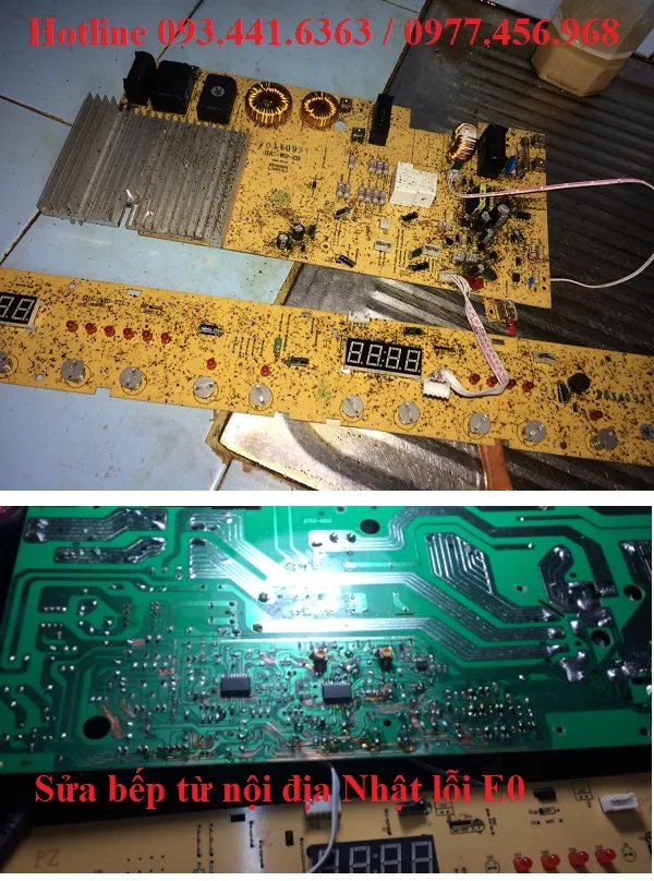 Linh kiện chính hãng bếp từ Panasonic