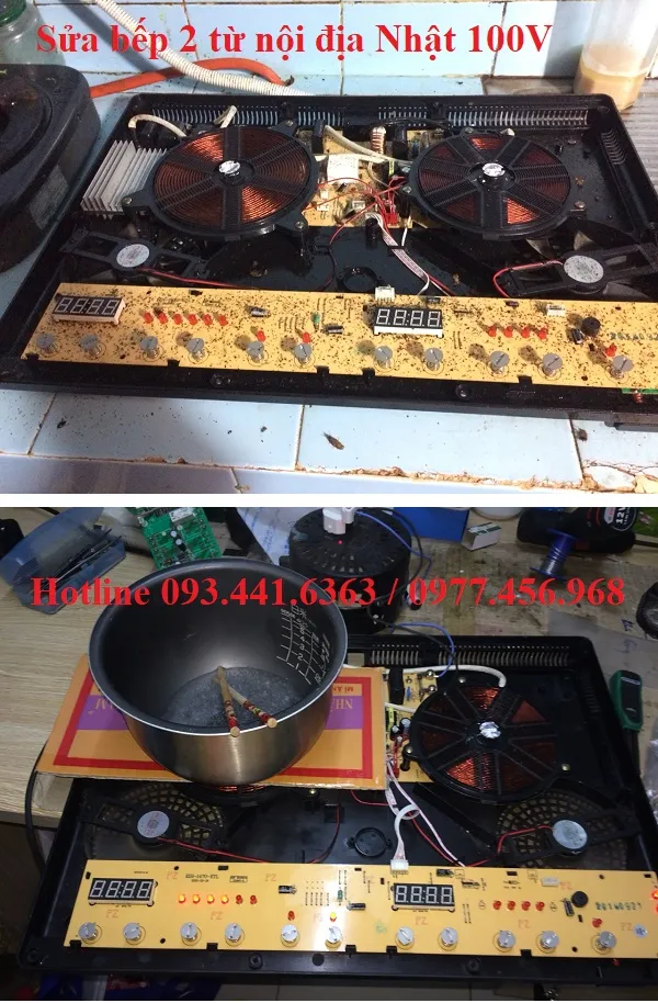 Biến áp cho bếp từ Panasonic nội địa Nhật