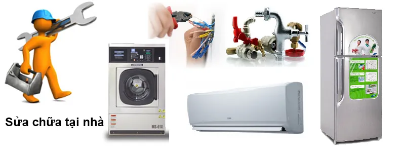 Thợ sửa điện lạnh đang kiểm tra dàn nóng điều hòa tại Hà Đông