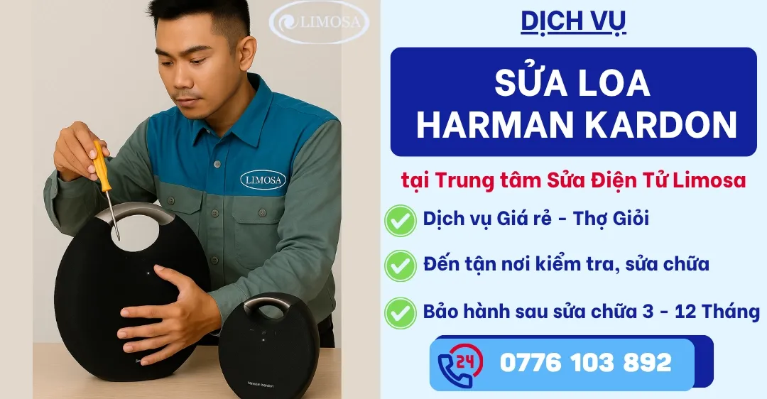 Sửa loa Harman Kardon tại Sửa Điện Tử Limosa
