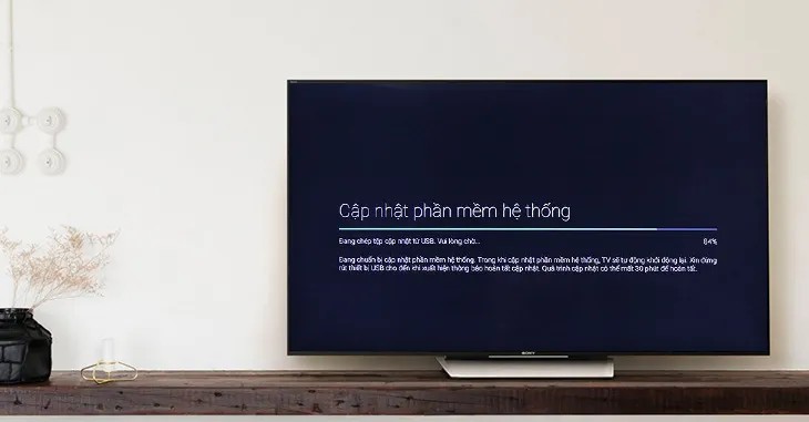 Cập nhật phần mềm tivi Sony khắc phục lỗi trình duyệt