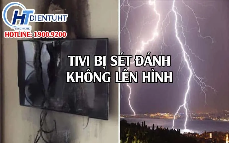 Tivi bị sét đánh