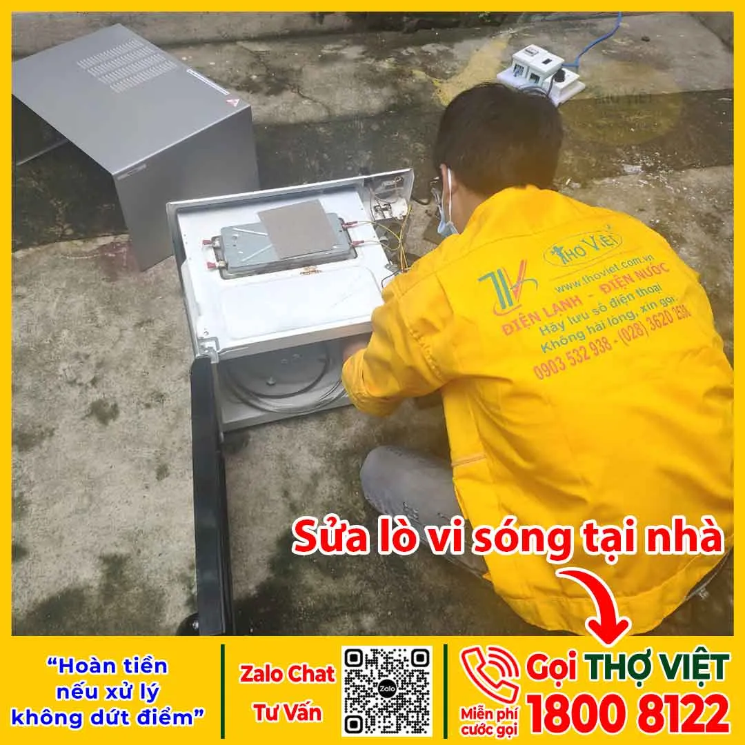 dịch vụ sửa lò vi sóng