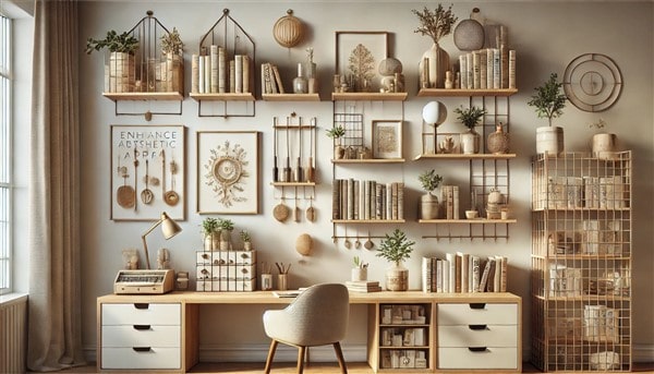Kệ Gỗ Trang Trí Phòng Ngủ: Bí Quyết Tối Ưu Không Gian và Nâng Tầm Thẩm Mỹ