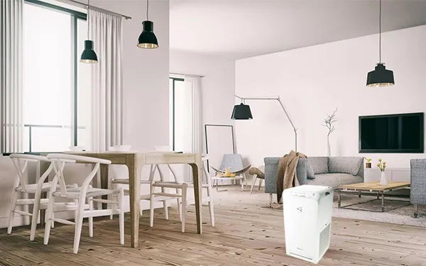 Máy lọc không khí có tính năng bù ẩm