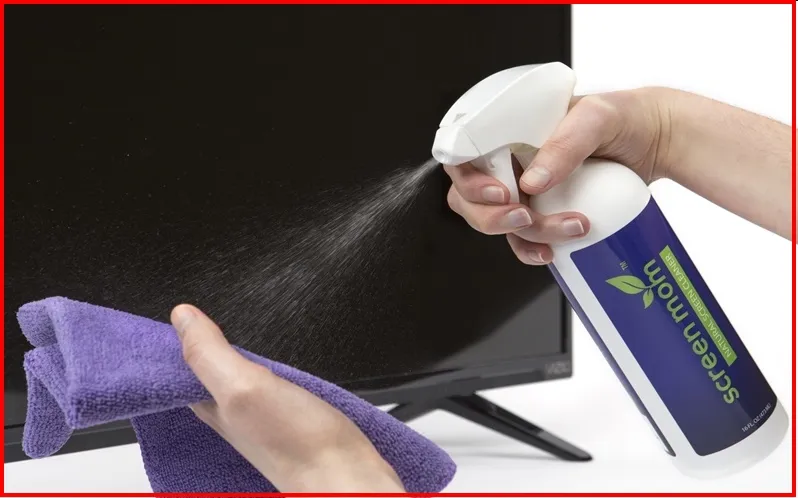 Ảnh minh họa quy trình thay màn hình tivi