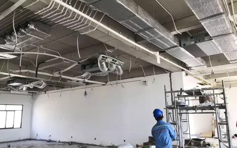 đơn vị thi công hệ thống điều hòa không khí uy tín