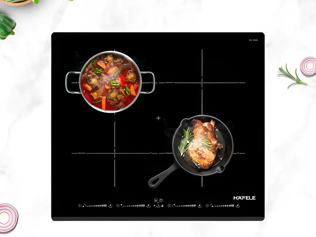 thiết kế sang trọng của bếp từ âm giúp tối ưu không gian bếp