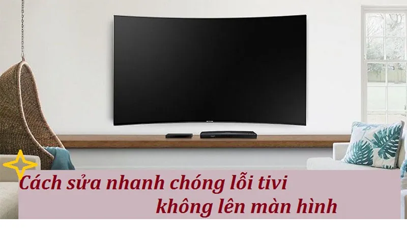 Lỗi tivi Samsung không lên màn hình