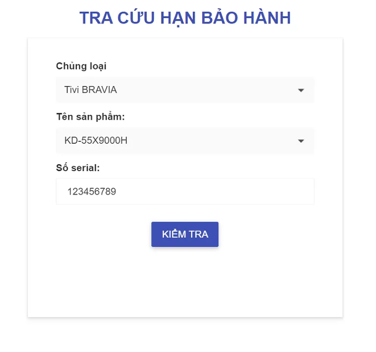 thinh-phat-Tra cứu hạn bảo hành Tivi Sony