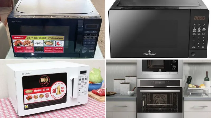 Thu Mua Lò Vi Sóng Cũ Giá Cao các loại