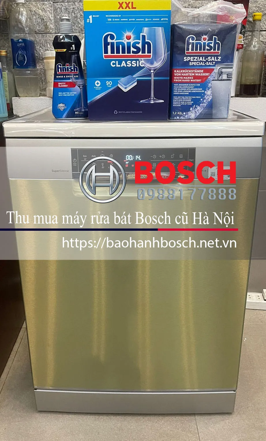 Thu mua máy rửa chén Bosch cũ Hà Nội