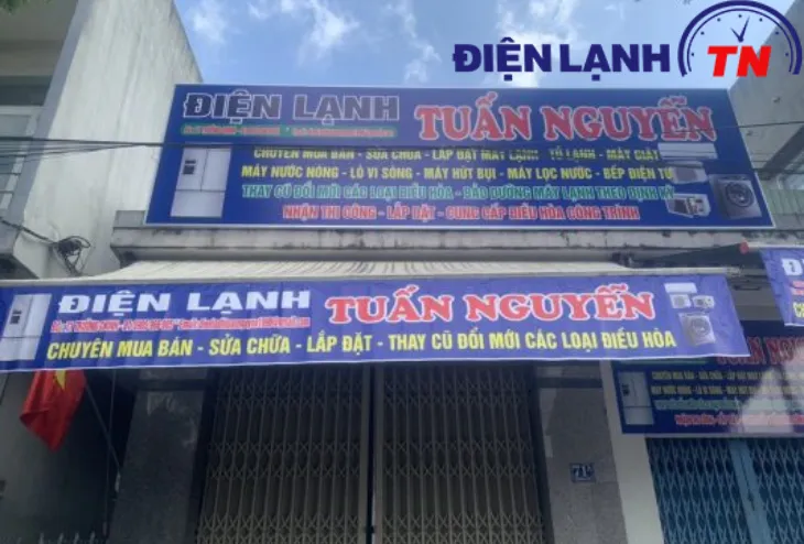 Hình ảnh kiểm tra hệ thống làm lạnh và các thiết bị liên quan trong gia đình