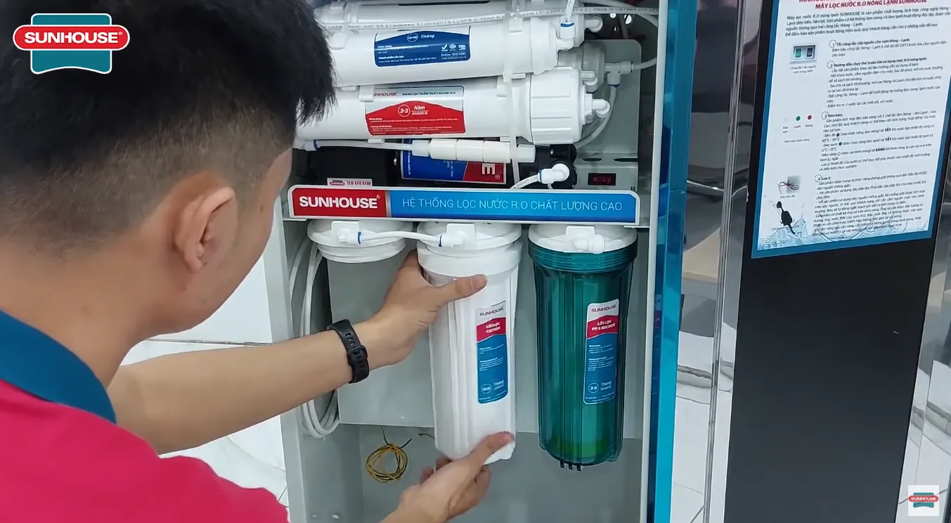 Thường xuyên thay lõi định kỳ