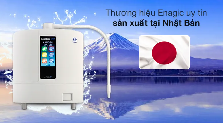 Kangen Enagic là thương hiệu máy lọc nước ion kiềm uy tín toàn cầu