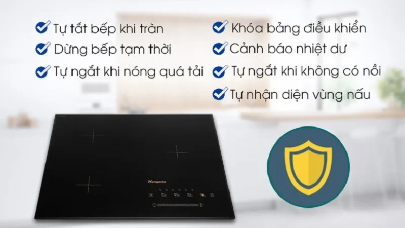 Lỗi E4 xuất hiện khi dòng điện cung cấp cho bếp không ổn định.