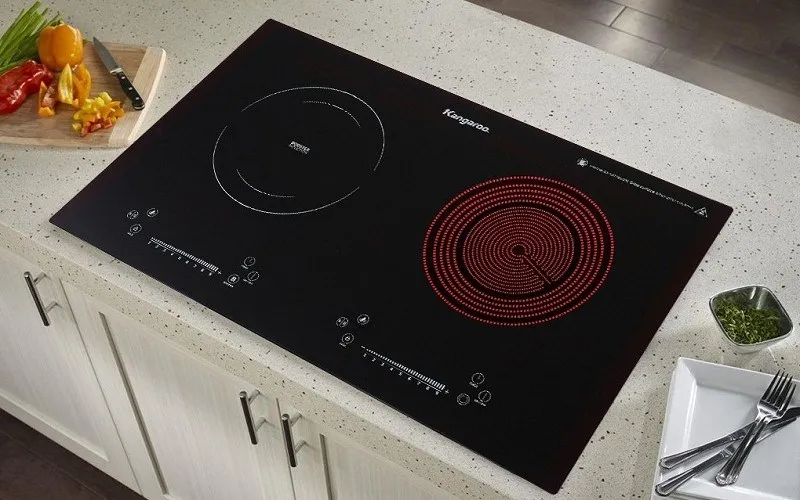 Bếp từ hồng ngoại lắp âm Kangaroo KG852i đa năng.