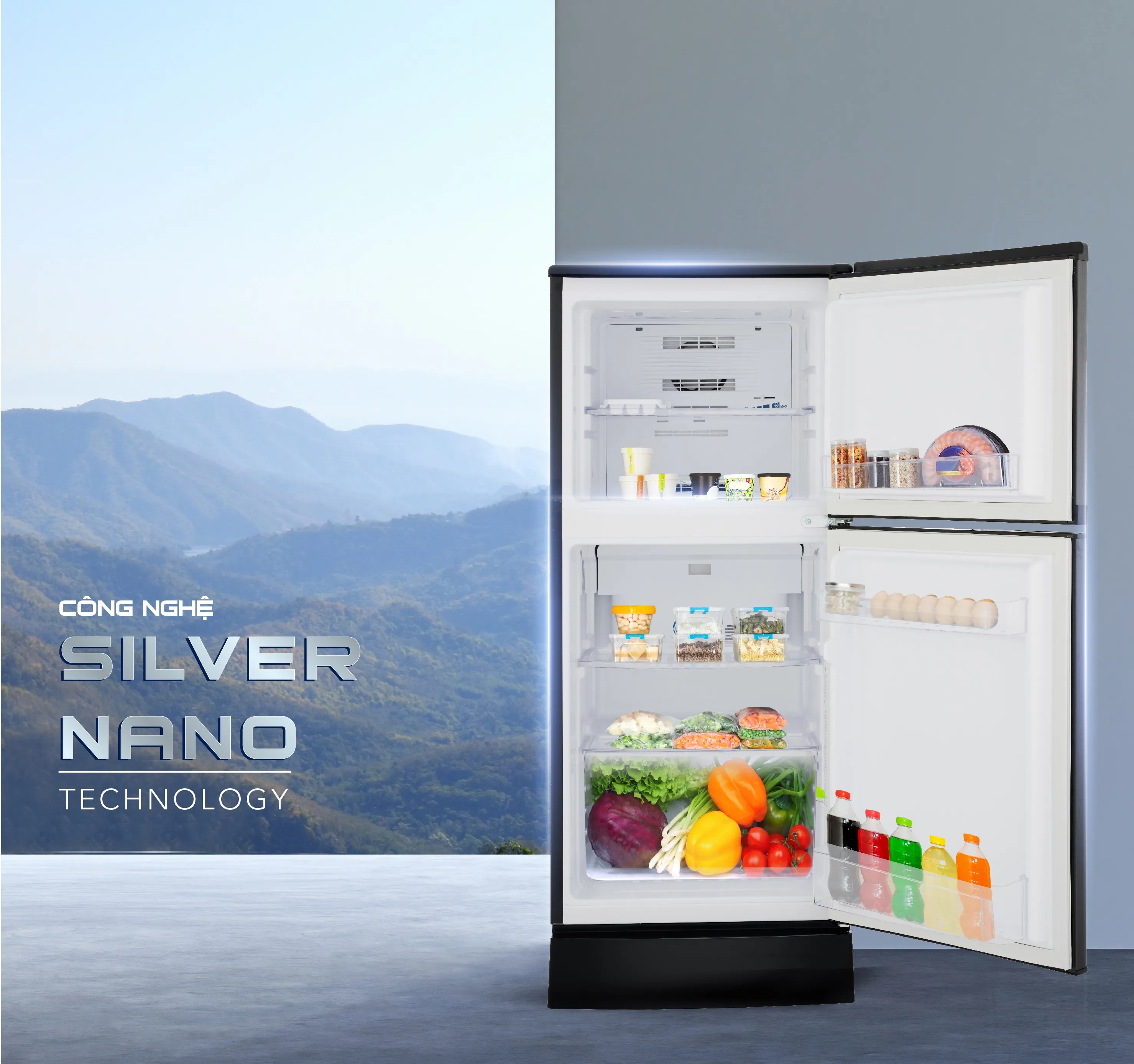 Công nghệ kháng khuẩn Silver Nano trên tủ lạnh Funiki