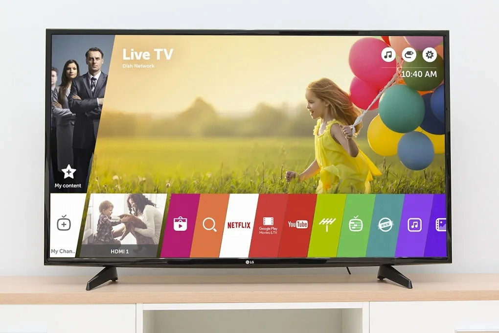 Mẫu tivi LG 49 inch