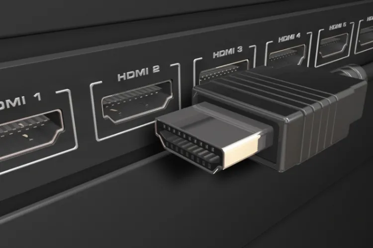 Lựa chọn đúng nguồn đầu vào HDMI trên menu điều khiển tivi
