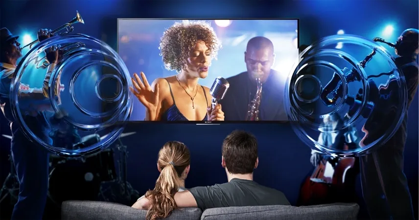 Chất lượng âm thanh trung thực trên Tivi LED Sony KDL-48W650D