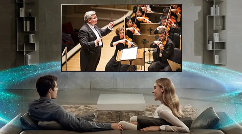 Âm thanh Dolby Atmos sống động trên Smart Tivi OLED LG 4K 65 inch 65C8PTA