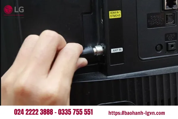 Các kết nối giữa bảng mạch và màn hình có thể bị lỏng