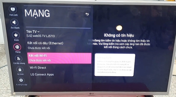 Tại Sao Tivi LG Không Kết Nối Được Wifi: Hướng Dẫn Khắc Phục Toàn Diện