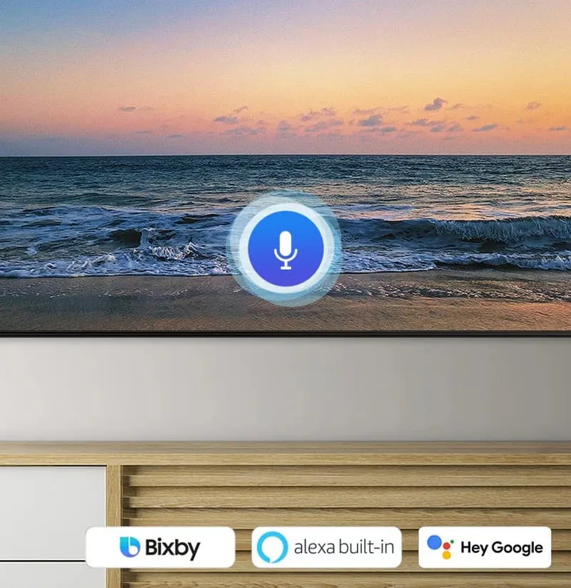 Tính năng Multi Voice Assistant giúp điều khiển Tivi thông qua giọng nói