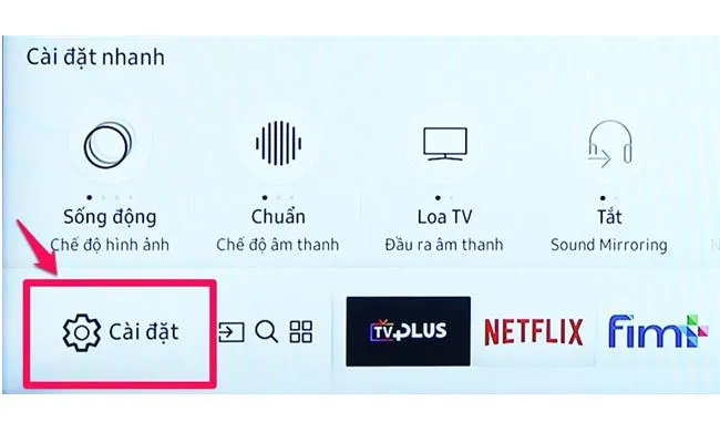 Kiểm tra các thiết bị ngoại vi trước khi kết nối internet cho tivi samsung