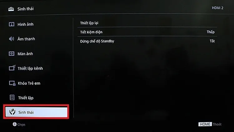 Tivi Sony bị lỗi không lên hình