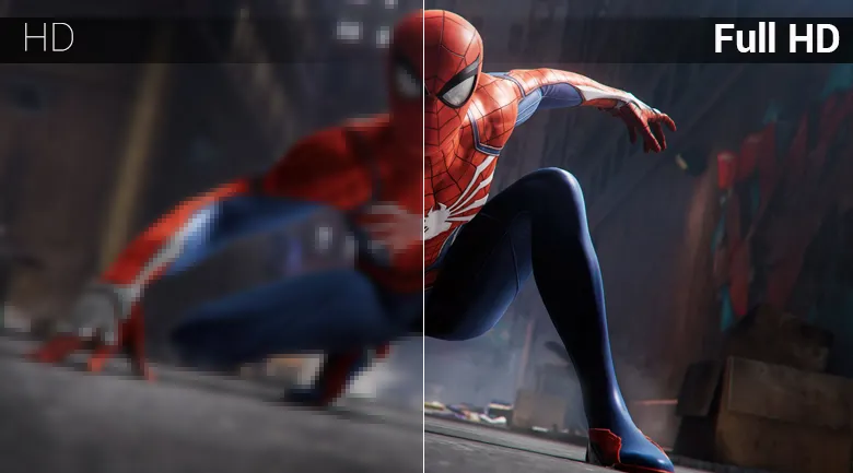 Độ phân giải Full HD sắc nét trên màn hình Smart Tivi TCL 40 inch 40S6500