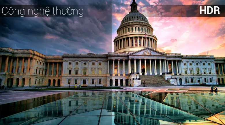 Công nghệ HDR hiện đại giúp hình ảnh sống động hơn trên Smart Tivi TCL 40S6500